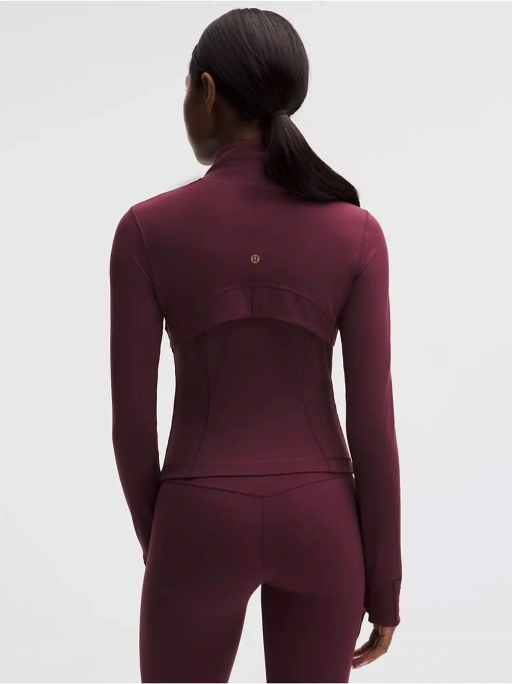 lululemon athletica Deep Wine Zip Performance Jacket - Picture 3 of 4